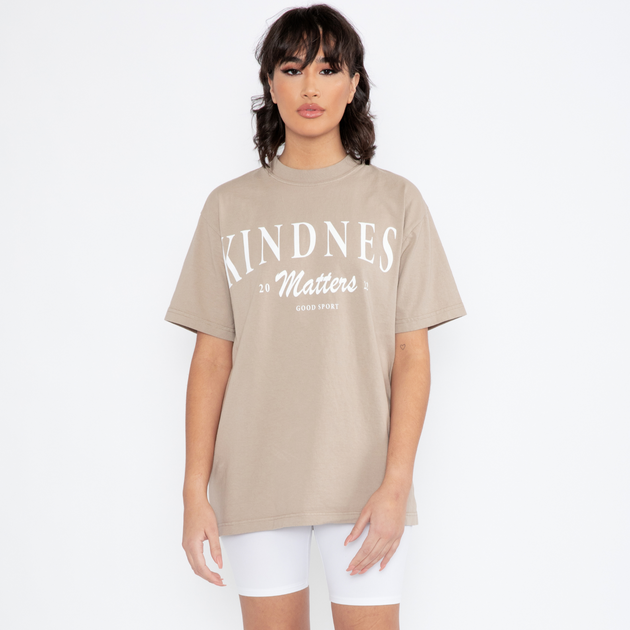 Eco-friendly Dolman Top - Kindness Matters - Natural Clothing Company