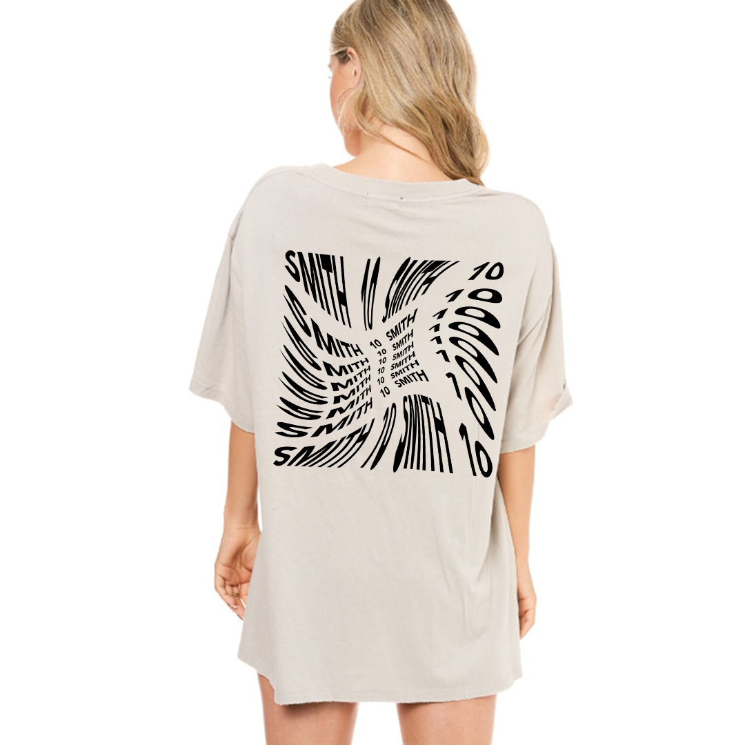 Groovy Baby Oversized Distressed Tee – Good Sport Apparel