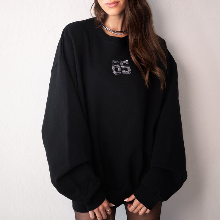 Shine On - Black Crewneck Sweatshirt