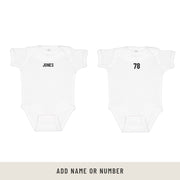 All Pro Onesie Short Sleeve Tee In White