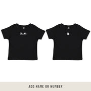 All Pro Toddler Short Sleeve Tee In Black