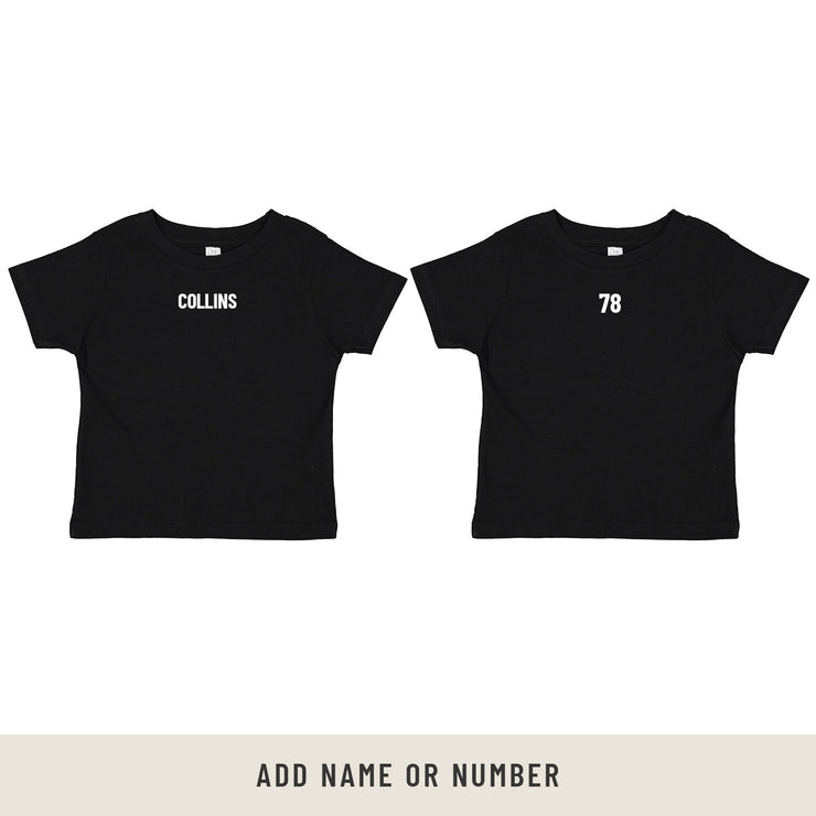 All Pro Toddler Short Sleeve Tee In Black