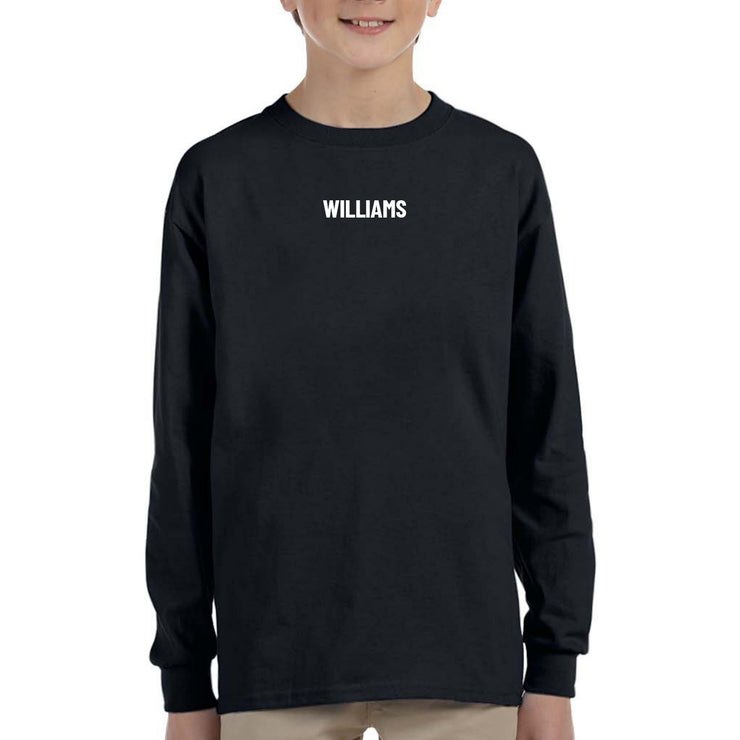 All Pro Youth Long Sleeve Tee In Black
