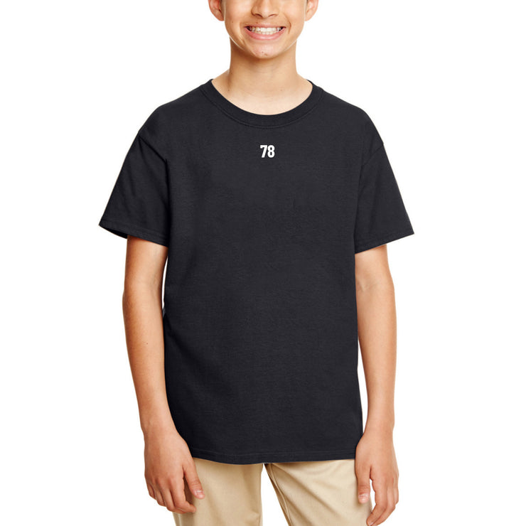 All Pro Youth Short Sleeve Tee In Black