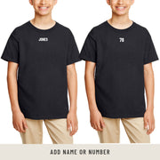 All Pro Youth Short Sleeve Tee In Black
