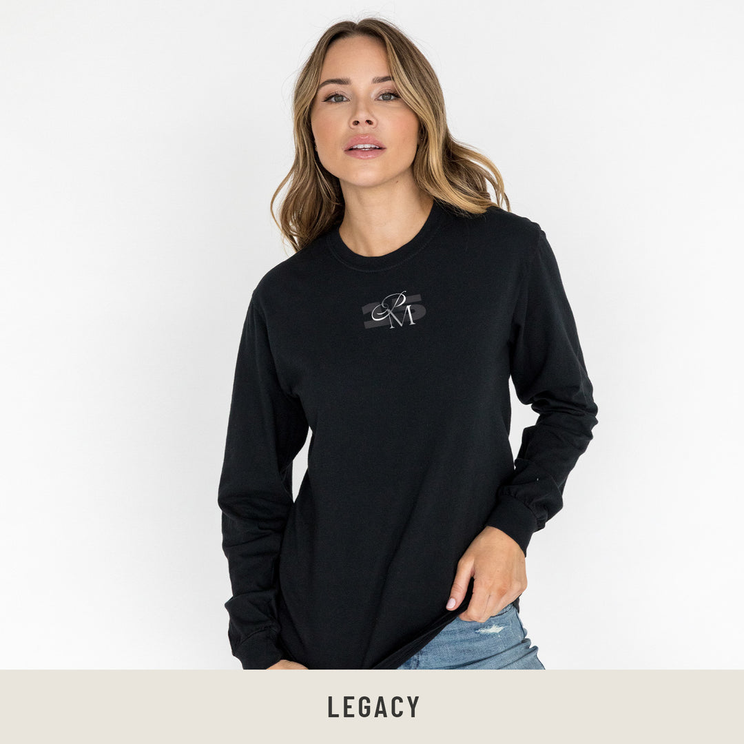 Unisex Long Sleeve Tee in Black – Good Sport Apparel