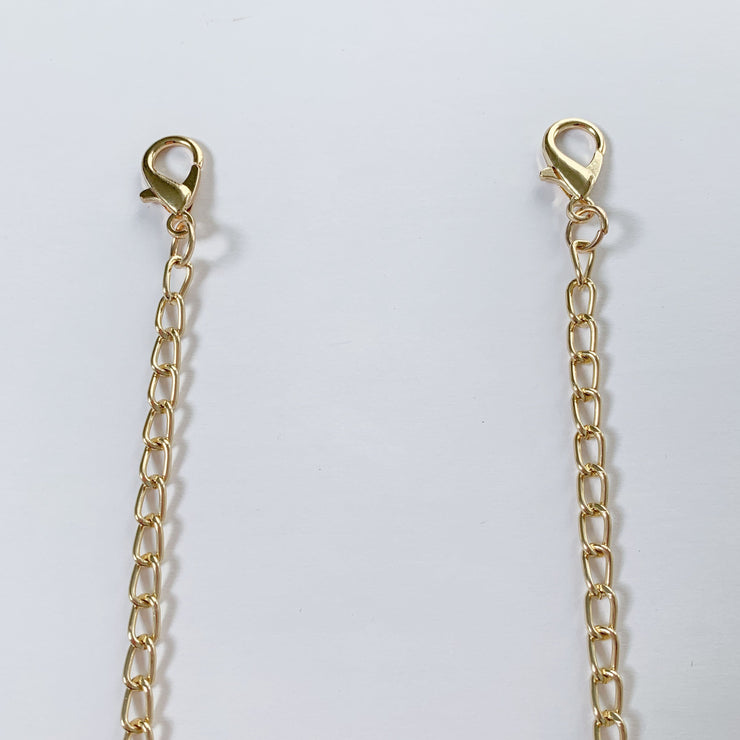 Gold Link Mask Chain