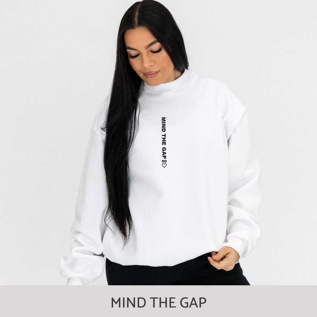 Mind the gap sweatshirt clearance