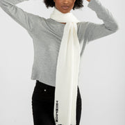 Scarf in White