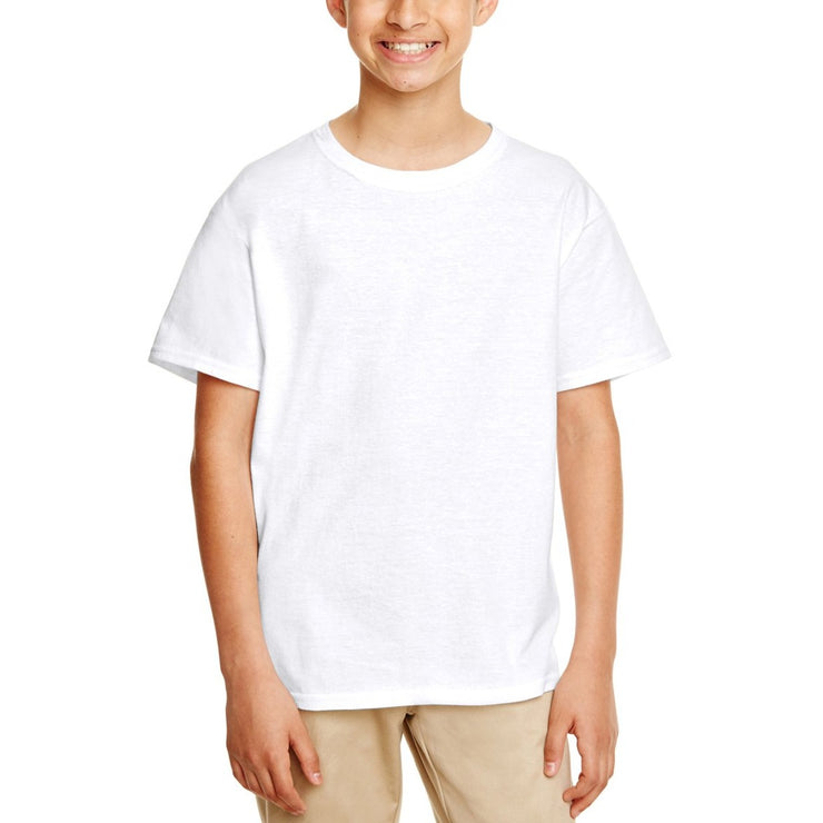 Youth Short Sleeve Tee In White